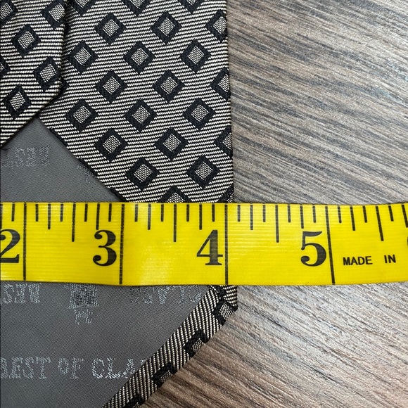 Robert Talbott Best of Class Grey Check Tie - Picture 4 of 4